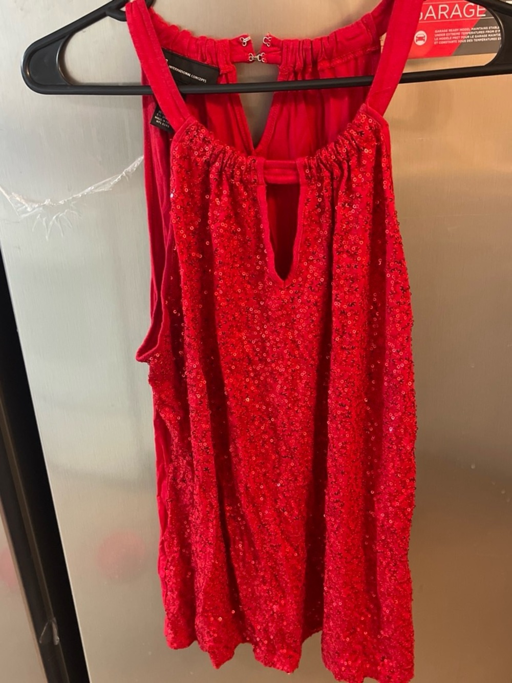 INC International Concepts Red Sequin Party Dress for Kids